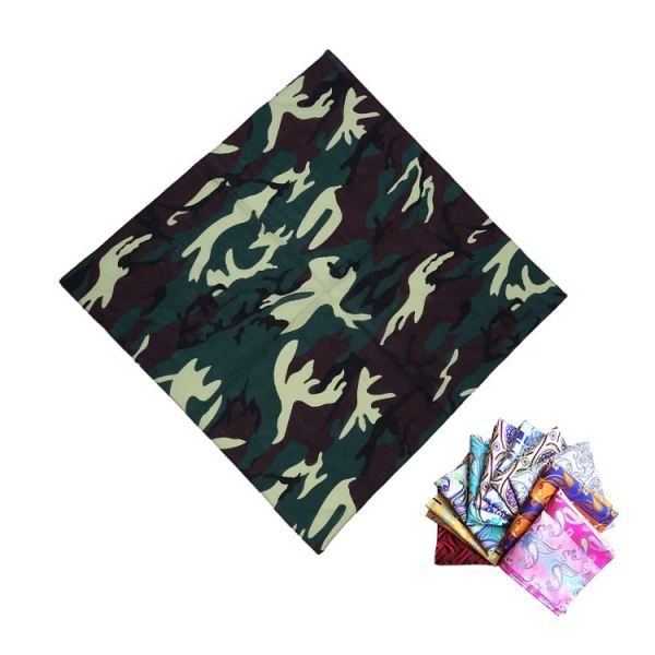 Headwear Gift Customized Square Bandana Crop Top