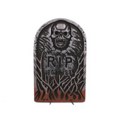 Decoration Outdoor Graveyard Rip Skull Headstone Foam Sign Decor Halloween Skulls Tombstone