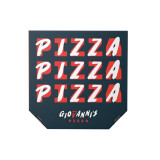 Custom printed design cajas de reusable corrugated shipping packaging cheap delivery pizza box