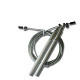 Adjustable Custom Blue Black Speed Skip Jump Rope Cross Training Aluminum