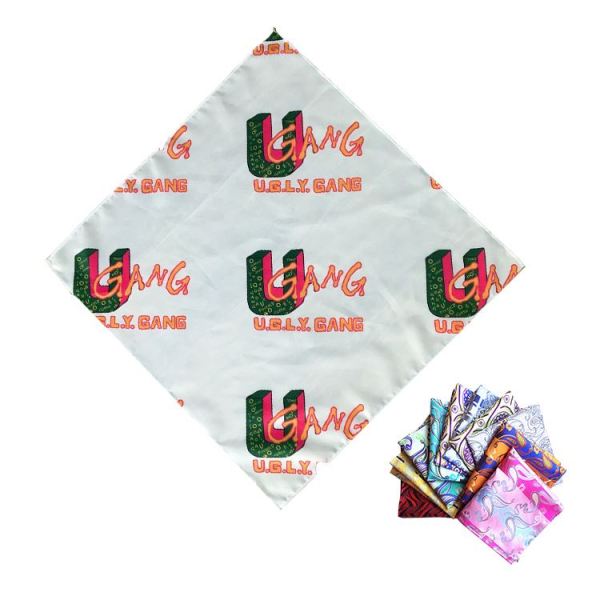 Summer Face Cover Customized Square Multifunctional Bandana