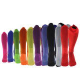 Fashion yellow unisex compression sock cycling sport socks high quality high tube socks