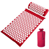 Massage eco friendly acupressure yoga  mat coconut acupressure mat and pillow set