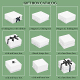 Eye Shadow Clear Plastic Small Packaging Box With Ribbon