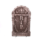 Decoration Outdoor Graveyard Rip Skull Headstone Foam Sign Decor Halloween Skulls Tombstone