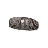 wholesale Bohemian style yoga Sweatband sport head band custom women nurse headband with button