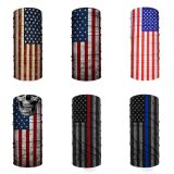 Stretchable Tubular Skull Face Mask Harley Motorcycle Biker Seamless Neck Tube Cartoon Bandana