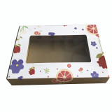 China products Custom Printing Paper cosmetic box packaging, cosmetic box packaging with window