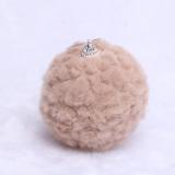 grey foam Christmas ball