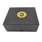 Custom Logo  Larger cardboard folding hat box packaging with magnetic closure