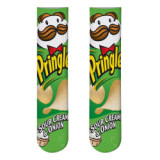 Personality Thermal Transfer European American Potato Chips 3D Printing Socks Tube Digital Printing Stocking