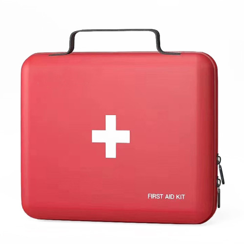 Medical outdoor travelling hiking waterproof first aid kit set home all purpose hard shell EVA travel case