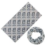 Custom Logo Microfiber Multi-function Bandana Headwear For Outdoor And Sports