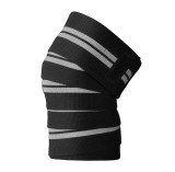 High Quality Adjustable Customized Size Weightlifting Fitness Powerlifting Knee wraps Straps for Squats