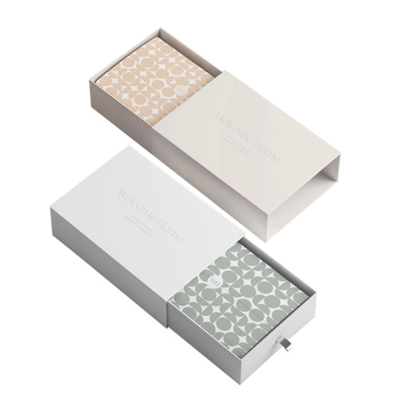 Customize Printing Logo Rigid Drawer Boxes Cardboard Sliding Cosmetic Jewelry Gift Packaging Box