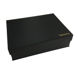 Big Custom Luxury Magnet Matt Black Printing Design VIP Champagne Book Set Box