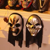 Halloween Ghost Mask Horror Screaming Mask for Adult Scary Cosplay Prop Carnival Masker Party Decor