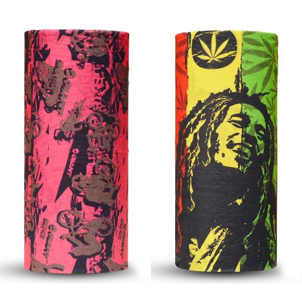 Custom Logo Printing Face Cover Seamless Scarf Neck Gaiter Tube Bandana