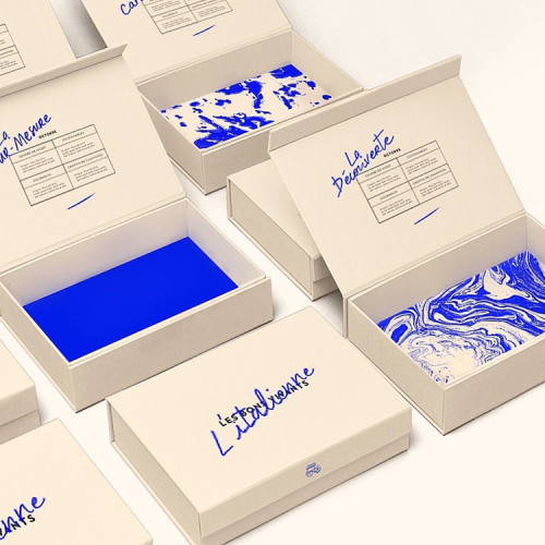 Custom Luxury Cardboard Boxes Design Your Logo Packaging White Magnetic folding Gift Box