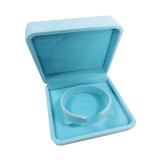 High-grade flocking watch storage box Men's and Women's Mechanical Electronic watch box Single packing box