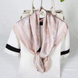 women 40 Colors Cashew Paisley Pattern Square 70*70cm Soft Silk Scarf  Luxury Floral Print Silk Scarf