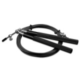Adjustable Custom Blue Black Speed Skip Jump Rope Cross Training Aluminum