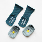 Winter New Fuzzy Terry Socks Thickened Children's Floor Socks Non-Slip Dispensing Toddler Cartoon Baby Socks
