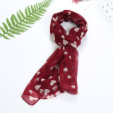 Various styles high-quality colourful designer styles printed scarf silk for women