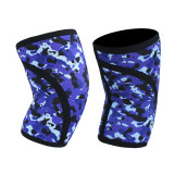 Breathable Elastic Compression Gym Knee Brace Neoprene 7Mm Knee Support Sleeve Weightlifting