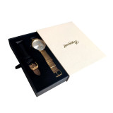 Custom Logo Private Label Luxury Sliding Drawer Style Paper Merchandise Mens Watch Box
