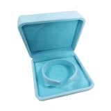 High-grade flocking watch storage box Men's and Women's Mechanical Electronic watch box Single packing box