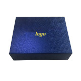 Custom Logo Flat Folding Packaging Cardboard Paper Magnetic Handbag Gift Boxes