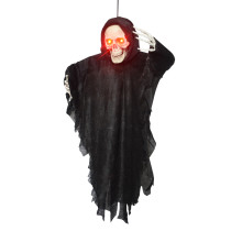 Halloween Animated Props Life Size Ghost Hanging Skeleton Halloween