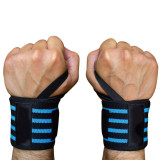 Adjustable Exercise Protection Multi Colored Powerlifting Weight Lifting Gym Wrist Support Band Wraps