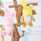 Amazon Easter Bunny Doll Decor Easter Handmade Spring Gnome Plush For Happy Easter Home Decorative