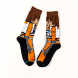Custom 2018 Fashion High Quality Men Socks Designs Funny Happy Socks Men