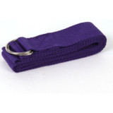 Organic Cotton Yoga Strap Belt Band Custom With Logo Design Yoga Stretch Strap