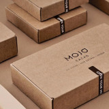 Rigid Corrugated Paper Clothing Packaging Small Mailers White Shipping Boxes With Custom Logo