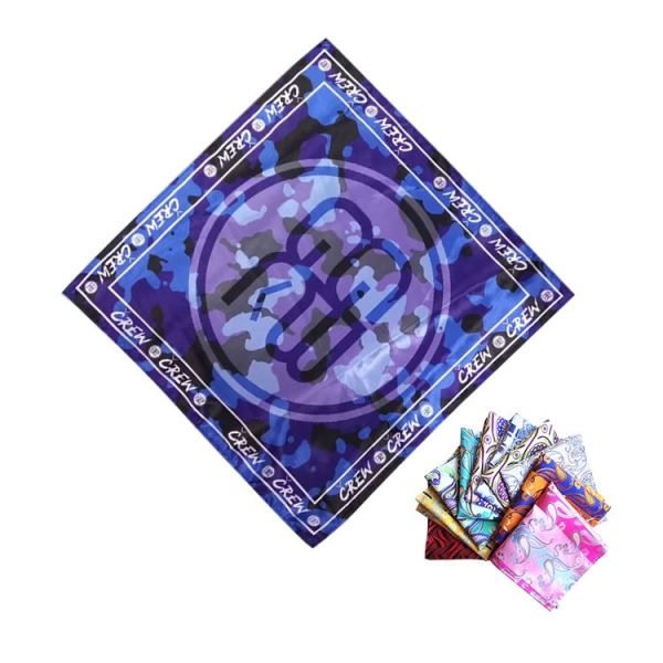 Partoon Color Custom Any Logo Bandana For Women