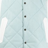 OEM custom logo bomber baseball embroidered print quilted flight varsity jacket for men