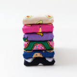 2021 Colorful Fruit Socks Food Socks Women Crew Socks Colorful Cookie Lemon Banana