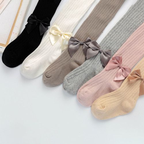 Children Pantyhose Spring Baby Knitted Girls Leggings Wholesale