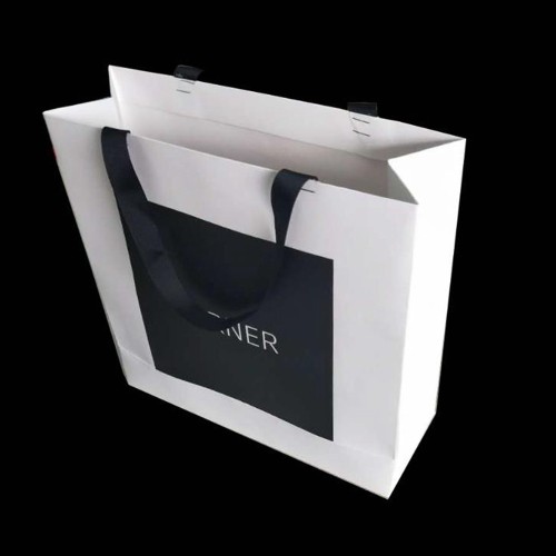 Wholesales Custom Logo Printed Cheap Recycled  Packaging Shopping Brown Paper Bag