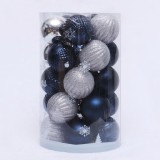 light blue color plastic Xmas ball
