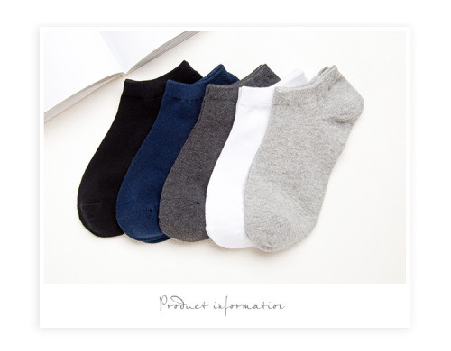 100% cotton sport socks anti slip for men