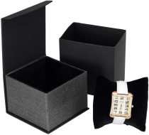 high quality magnetic flip paper watch packaging box custom logo