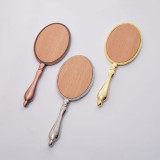 Hot Selling Makeup Mini Mirrors Portable Custom Hand Cosmetic Pocket Travel Mirror Vintage Hand Mirror
