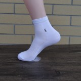 Factory Spot Wholesale Summer Men Gift Box Sweat-Absorbent And Deodorant Bamboo Charcoal Adult Middle Tube Cotton Socks