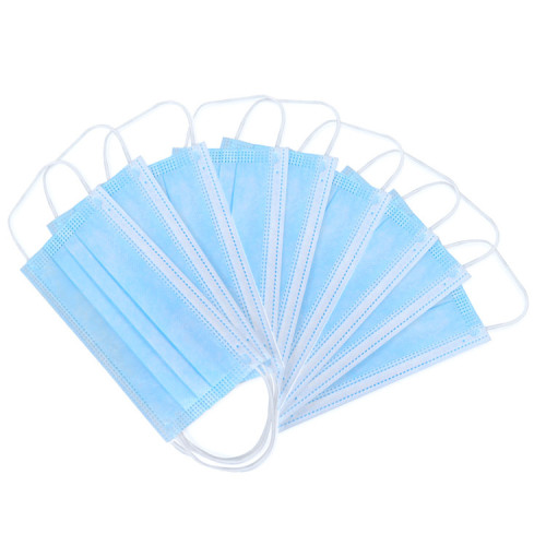 ODM Good Quality Disposable Masks Earloop Surgical Face mask 3 Layers Face Mask