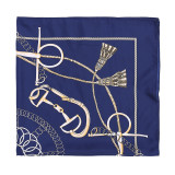 New style twill small silk scarves women tying bags and decorative vintage square scarf